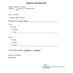 36 Free Doctor Note Templates [For Work Or School] Within Free Printable Fake Doctors Note Template