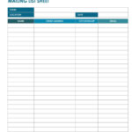 37 Free Email List Templates (Pdf, Ms Word & Excel) ᐅ Templatelab Intended For Free Printable Email List Template