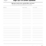 37 Free Email List Templates (Pdf, Ms Word & Excel) ᐅ Templatelab Throughout Free Printable Email List Template