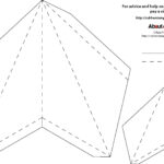 3D Paper Star Ornament Instructions And Template Throughout Free Printable 3D Star Template