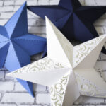 3D Paper Star Template: Paper Star Instructions And Free Template With Regard To Free Printable 3D Star Template