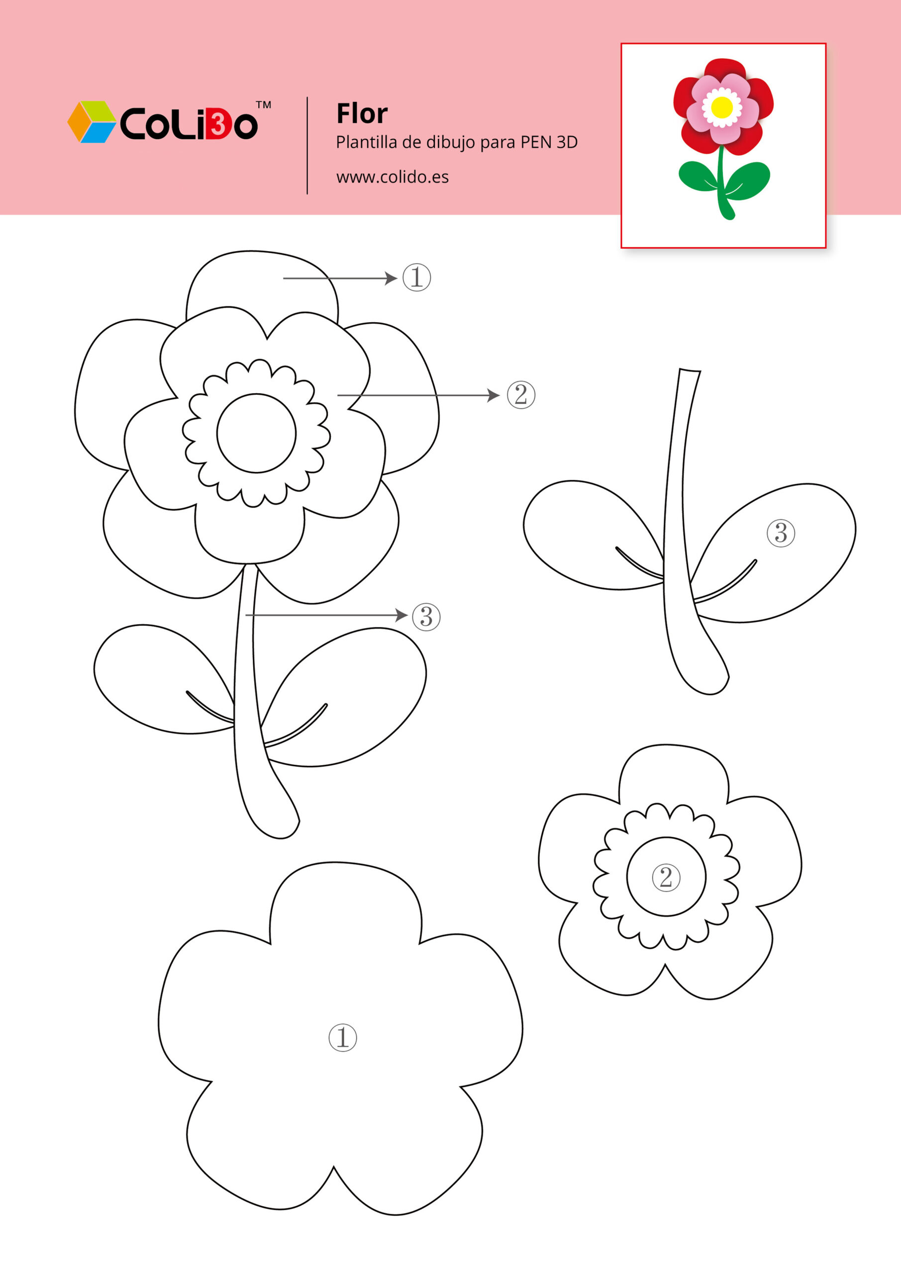 3D Pen Templates | It3D for Free Printable 3D Pen Template