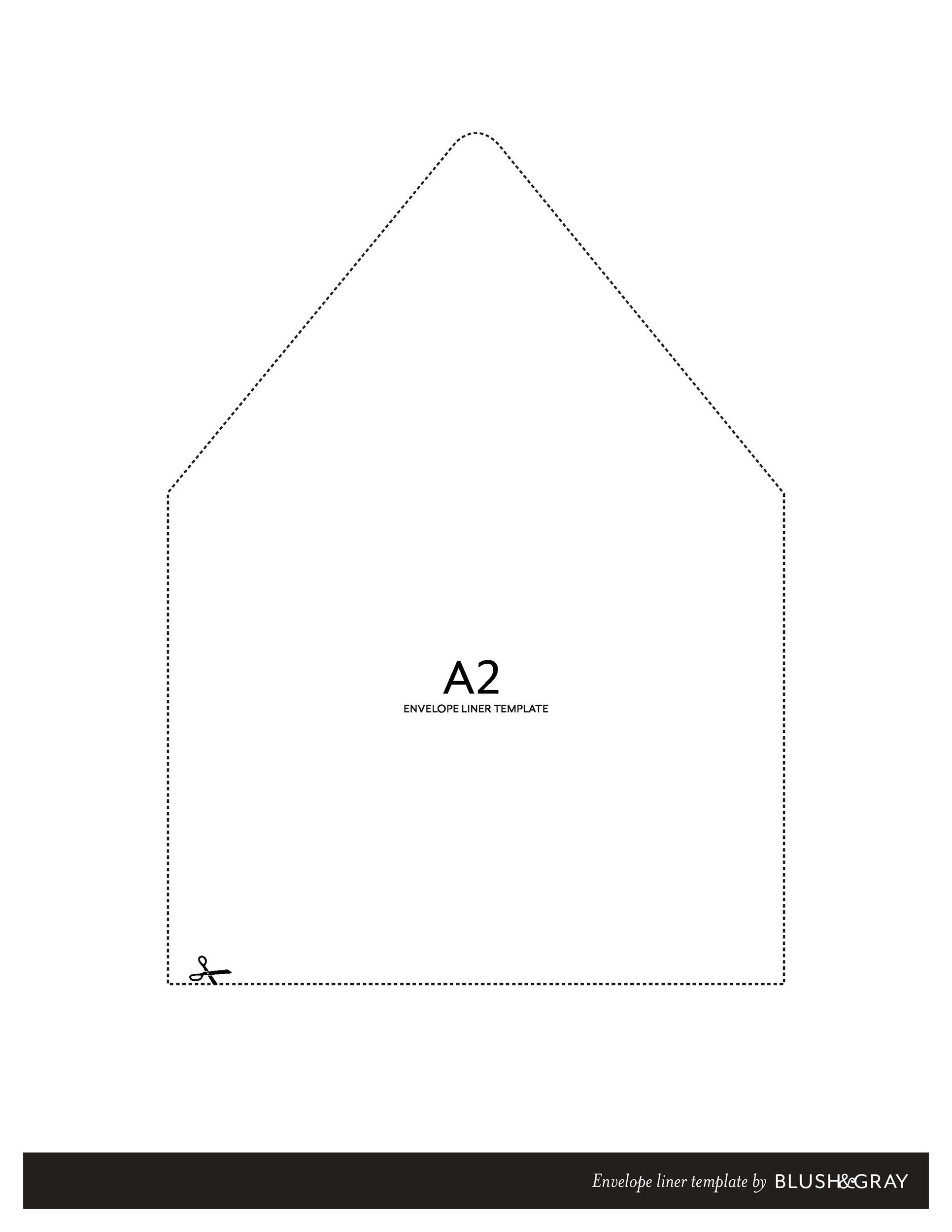 40+ Free Envelope Templates (Word + Pdf) ᐅ Templatelab throughout Free Printable A2 Envelope Template