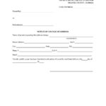49 Best Change Of Address Letters (100% Free) ᐅ Templatelab Regarding Free Printable Change Of Address Template
