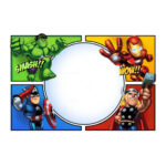 5] Avengers Invitation Free & Low Cost Birthday Templates Intended For Free Printable Avengers Invitation Template