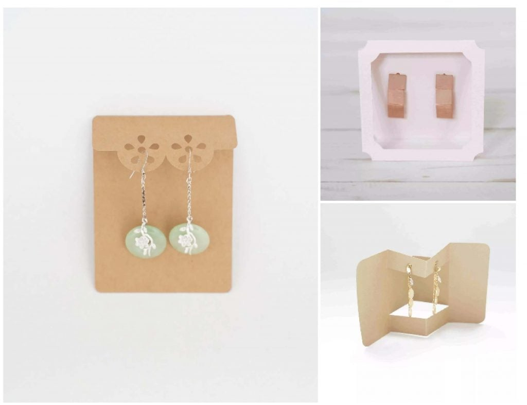 5 Free Earring Card Template Svgs within Free Printable Earring Card Template