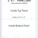 5" X 7" Note Card Template   U.s. Press Regarding Free Printable 5X7 Card Template