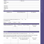 50 Free Employment / Job Application Form Templates [Printable] ᐅ For Free Printable Blank Job Application Template