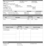 50 Free Employment / Job Application Form Templates [Printable] ᐅ With Free Printable Blank Job Application Template