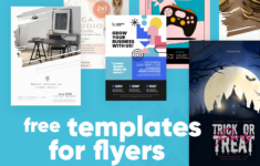 50 Free Templates For Flyers To Customize And Print For Every Occasion with regard to Free Printable Flyers Template For Business