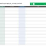 50+ Printable Appointment Schedule Templates [& Appointment Calendars] For Free Printable Appointment Scheduling Template