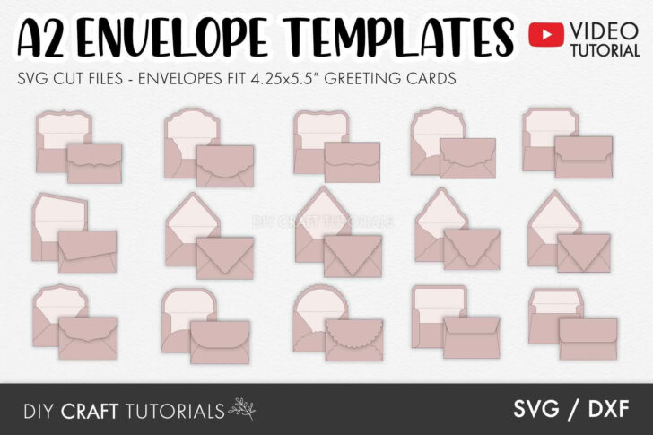 Free Printable A2 Envelope Template
