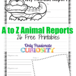Abc Animal Reports   Only Passionate Curiosity Regarding Free Printable Animal Report Template