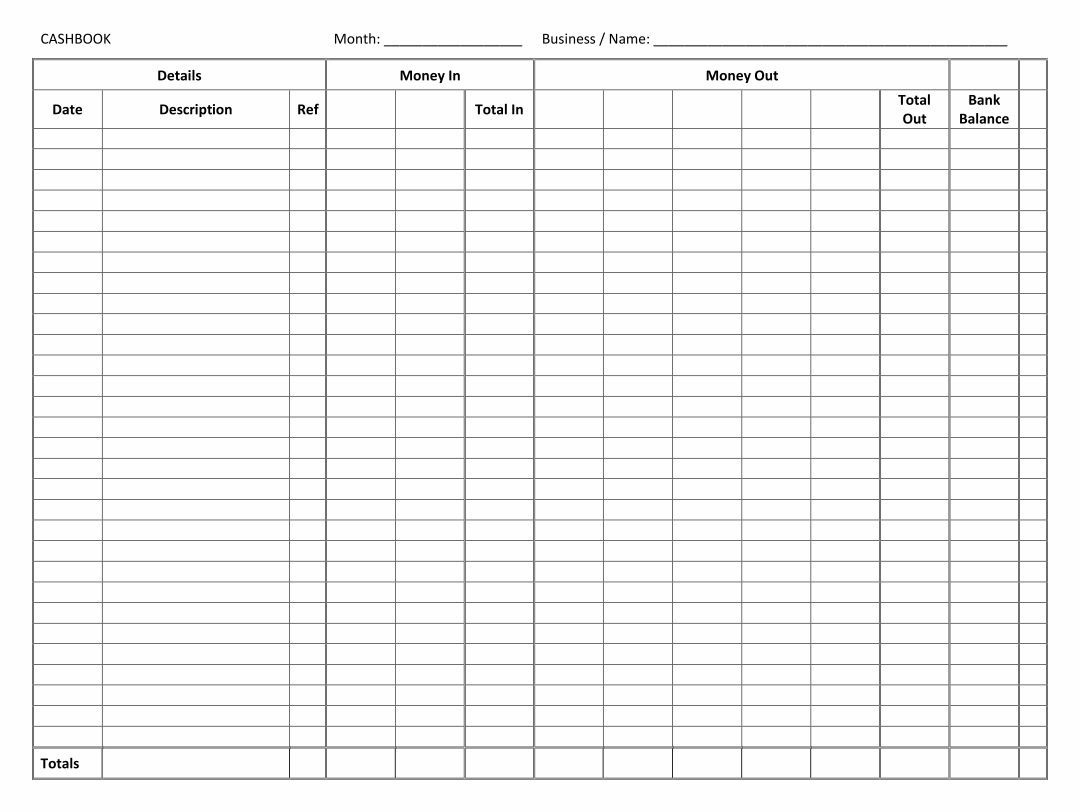 Accounting Ledger Template - 10 Free Pdf Printables | Printablee with Free Printable Accounting Ledger Template