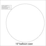 Age 1 2 3 Balloon Column. Latex Balloons Customizable. Balloon Intended For Free Printable Balloon Sizer Template