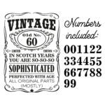 Aged To Perfection For Free Printable Aged To Perfection Template