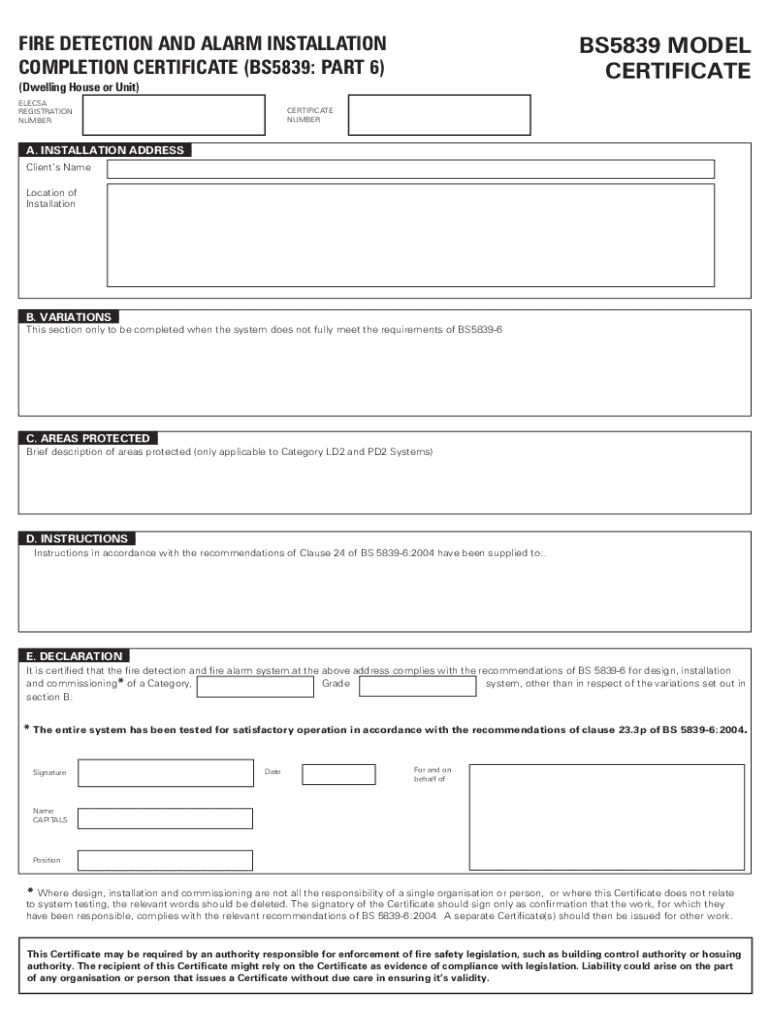 Alarm Certificate For Insurance Template Free: Fill Out &amp;amp; Sign throughout Free Printable Alarm Certificate For Insurance Template