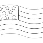 American Flag Coloring Pages & Templates   20 Free Pages | Printabulls Inside Free Printable American Flag Template