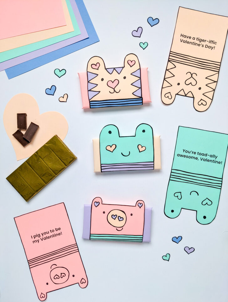 Free Printable Chocolate Wrappers Template