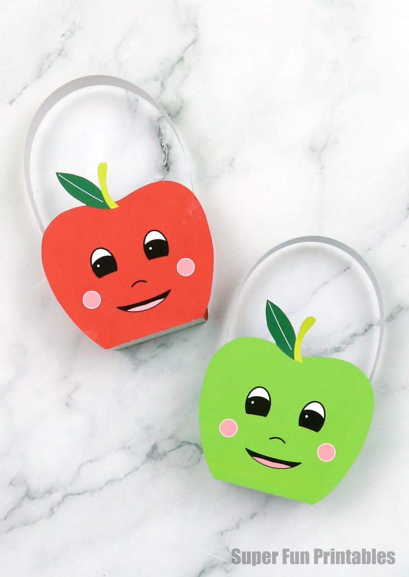 Apple Basket Craft - The Craft Train within Free Printable Apple Basket Template