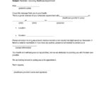 Appointment Reminder Template & Example | Free Pdf Download In Free Printable Appointment Reminder Template