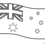 Australia Flag Coloring Page | Free Printable Coloring Pages Within Free Printable Australian Flag Template