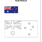 Australian Flag Colouring Page | Webtools Regarding Free Printable Australian Flag Template