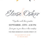 Autumn Wedding Invitation Free Google Docs Template   Gdoc.io For Free Printable Fall Wedding Invitation Template