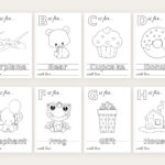 Baby'S First Abc Book   Coloring Pages   Baby Shower Activity Regarding Free Printable ABC Book Template