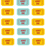 Baby'S First Year: Free Printable (Circus Themed) Baby Month Signs Intended For Free Printable Circus Ticket Template