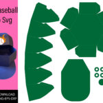 Baseball Cap Box Svg, Baseball Cap Template Printable, Gift Box Svg,  Baseball Cap Svg, Cricut, Silhouette Dxf In Free Printable Baseball Hat Template