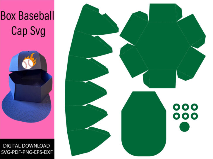 Free Printable Baseball Hat Template
