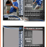 Baseball Card Template Psd: A Comprehensive Guide To Design And With Free Printable Baseball Card Template