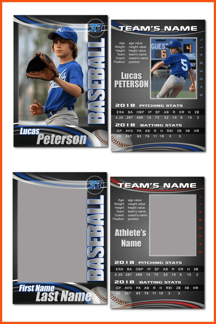 Baseball Card Template Psd: A Comprehensive Guide To Design And with Free Printable Baseball Card Template