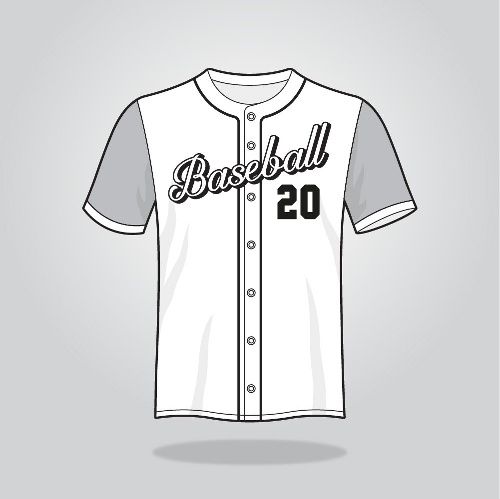 Baseball Jersey Template Royalty-Free Stock Vector Images And Clip Art throughout Free Printable Baseball Jersey Template