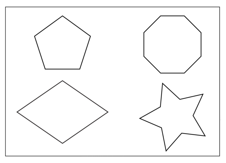 Free Printable Geometric Shapes Template