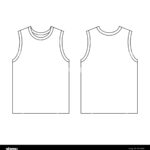 Basketball Jersey Template Hi Res Stock Photography And Images   Alamy Pertaining To Free Printable Basketball Jersey Template