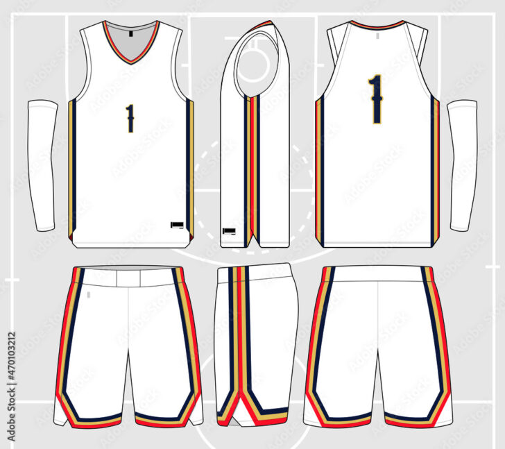 Free Printable Basketball Jersey Template