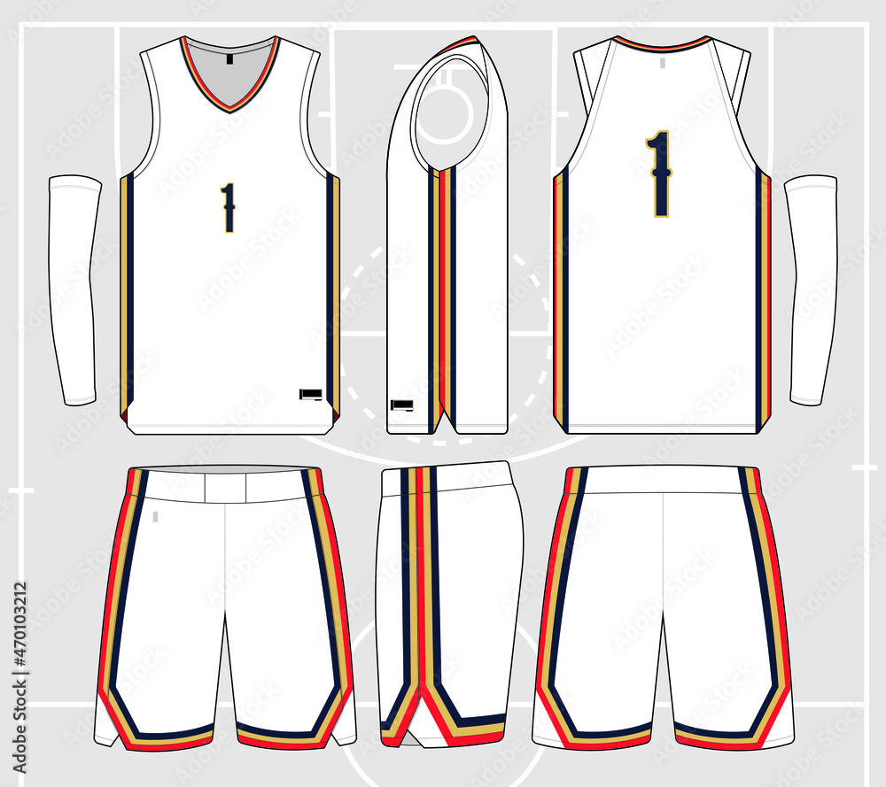 Basketball Jersey Template Vector Art &amp;amp; Graphics | Freevector in Free Printable Basketball Jersey Template