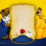 Beauty And The Beast Party: Free Printable Invitations.   Oh My For Free Printable Beauty And The Beast Invitation Template
