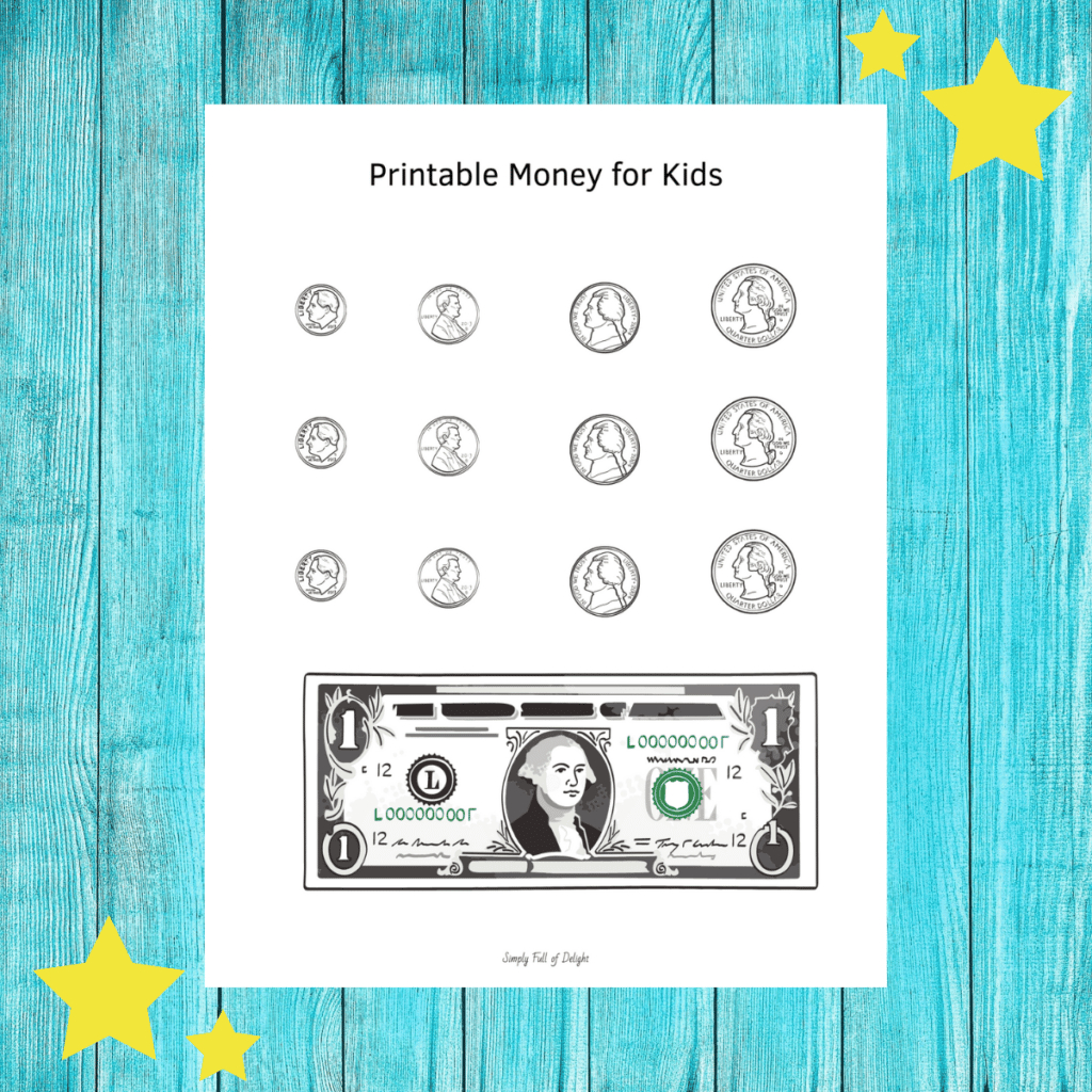 Best Classroom Fake Money Printables (Free Templates) pertaining to Free Printable Dollar Sign Template