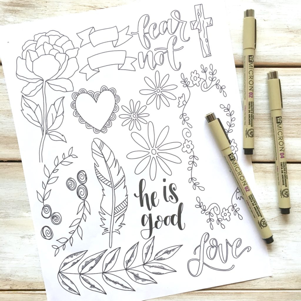 Bible Journaling When You Are Not Artistic - Plus A Free Printable throughout Free Printable Bible Journaling Template