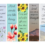 Bible Verse Bookmarks, Printable Bookmarks, Scripture, Bible Throughout Free Printable Christian Bookmark Template