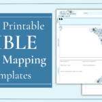 Bible Verse Mapping Templates Inside Free Printable Bible Verse Mapping Template