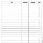 Bill Organizer Template   39 Cute & Free Printable Bill Trackers Regarding Free Printable Bill Organizer Template