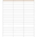Blank 3 Column Chart Templates   Free 3 Column Tables Pdfs Inside Free Printable Blank Spreadsheet Template