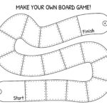 Blank Board Game Template Printables | Make Your Own Board Game In Free Printable Blank Board Game Template