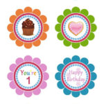 Blank Cupcake Toppers   10 Free Pdf Printables | Printablee Pertaining To Free Printable Cupcake Toppers Template