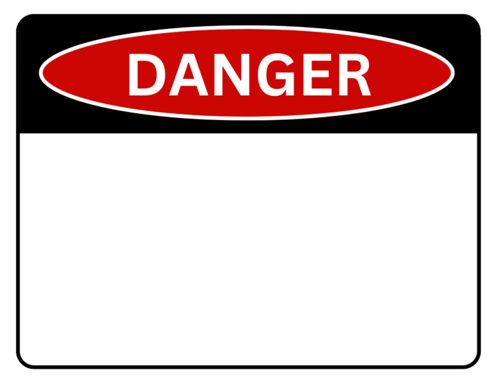 Free Printable Danger Signs Template