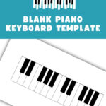 Blank Piano Keyboard Template Throughout Free Printable Blank Piano Keyboard Template